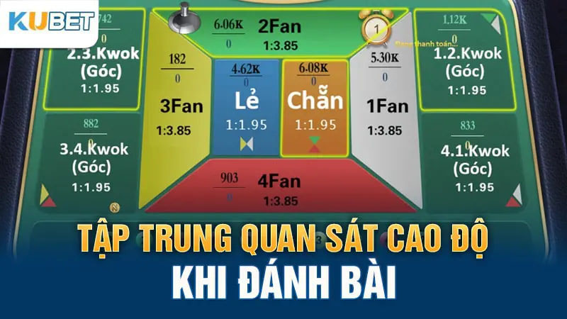 Cách Chơi Fantan Kubet Giành Chiến Thắng Lên Đến 90%